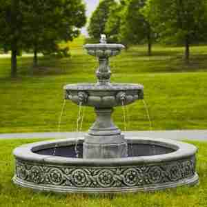 Campania Parisienne Two Tier Fountain