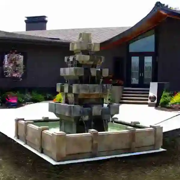 Henri Studio Cascadia Fountain in Dimensions Pool.