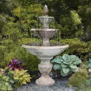 Massarelli Three Tier Cortona Pineapple Fountain