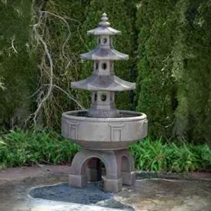 Massarelli Three Tier Pagoda Fountain