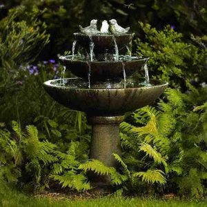Massarelli Tranquility Spill Fountain Birds Sm