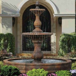 Massarelli Two Tier Hampton Fountain 8' Pool