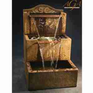 Fiore Tall Uccelli Fountain