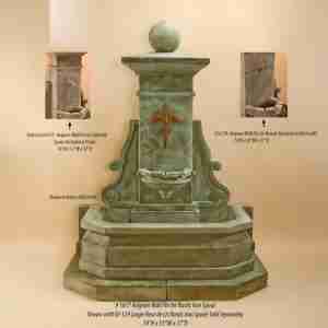 Giannini Garden Avignon Wall Fountain