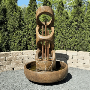 Rings tall fountain