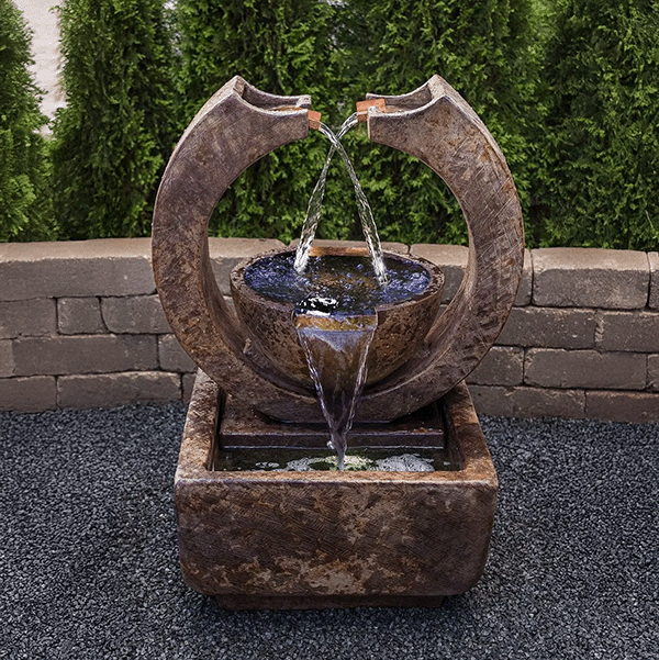 double spill in bowl