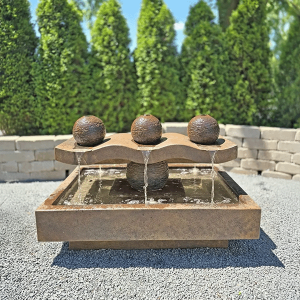 3 ball fountain