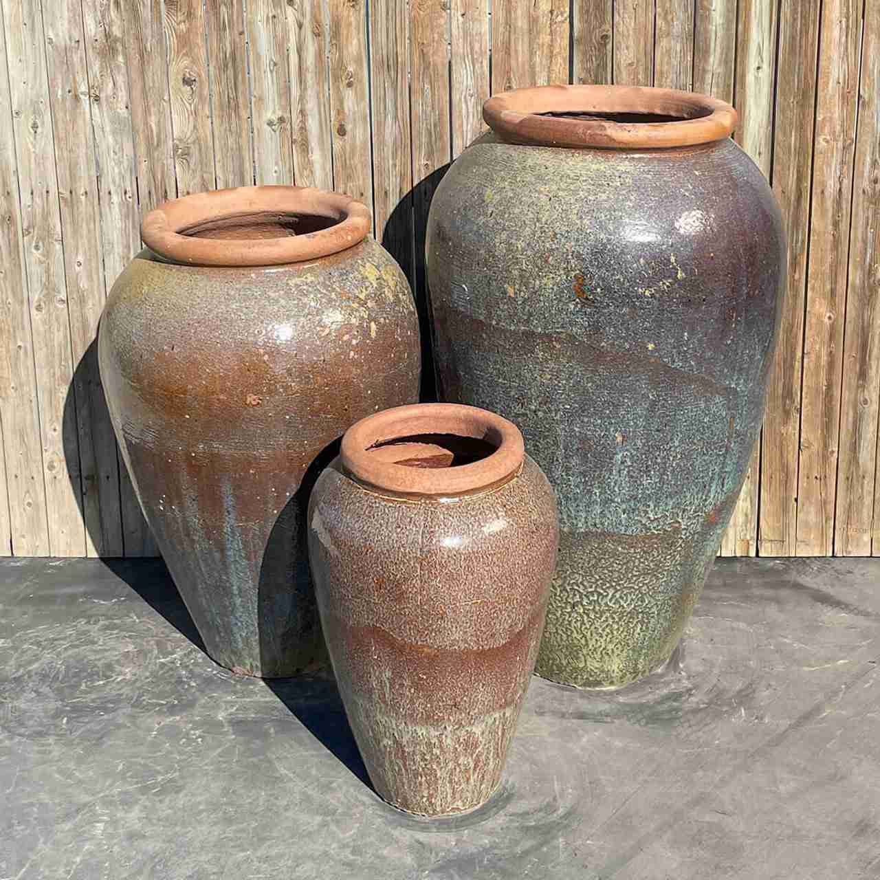 3 Tuscany Jars