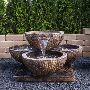 4 bowl fountain
