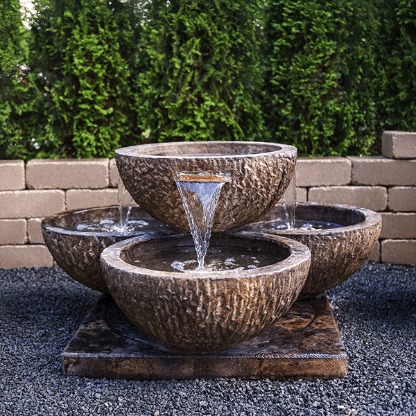 4 bowl fountain