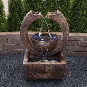 double spill in bowl