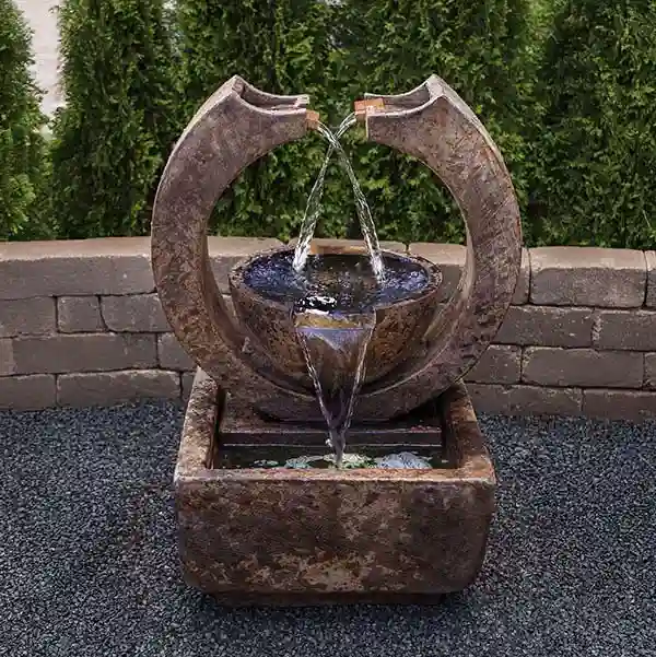 double spill in bowl