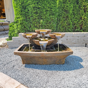 4 tier fountain