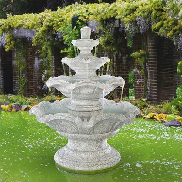 3 tier fountain