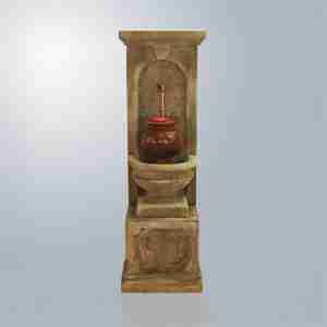 Giannini Garden St. Helena Urn Fountain For Rustic Iron Spout