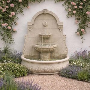 Fiore Bavarian Wall fountain