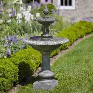 Campania Williamsburg Pineapple Two Tier Fountain