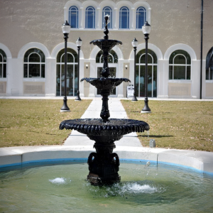 Cast Iron Large Heron Fountain- Contact for shipping