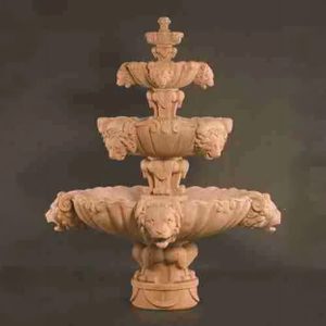 Fiore Extra Large Lion Fountain for Pond