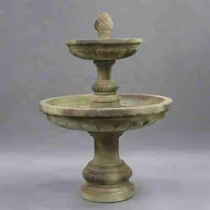 Fiore Mediterranean Fountain Two Tiered