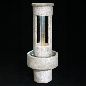 Fiore Tall Cylinder Rain Fountain