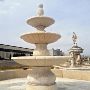 Three Tier Granite Outdoor Estate Fountain