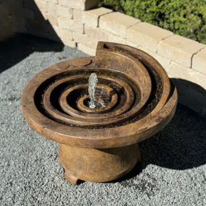 Henri Hurricane's Eye Patio Fountain
