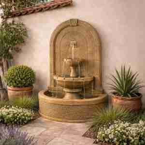 Fiore Stone New Horizon Wall Fountain
