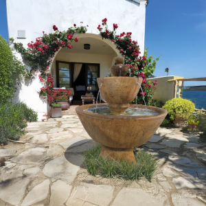 Fiore Stone Tuscan Garden Fountain