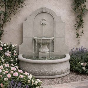 Fiore Provincial Wall Fountain