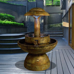 Henri Ring of Diamonds Fountain