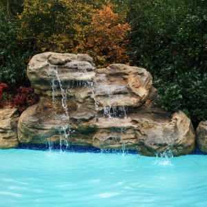 Serenity Medium Pool Waterfall