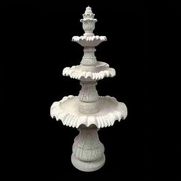 Three Tier Granite Fountain 70" tall