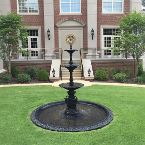 Cast Iron Three Tier Heron Fountain-  Contact for pricing