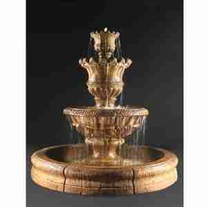 Fiore Elegante Fountain with Fiore Pond