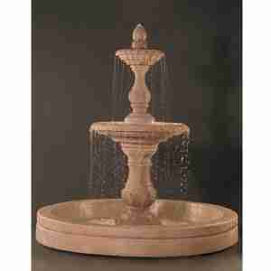 Fiore Four Seasons Fountain For Pond- Basin not included