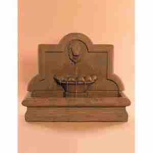 Fiore Large Lion Wall Fountain