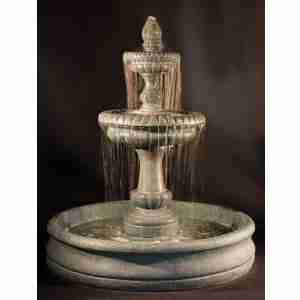 Fiore Pioggia Fountain w/55" Basin