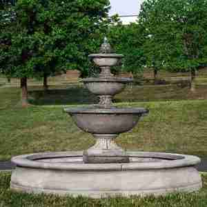 Campania International Fonthill Fountain in Basin