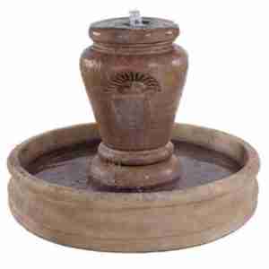 Fiore Jardine Pot Fountain with 55" Basin