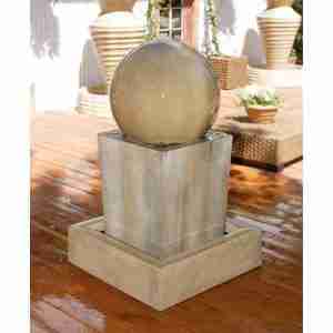 Gist Obtuse Garden Fountain with Ball
