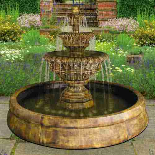 Valencia Spill Fountain in Crested Basin