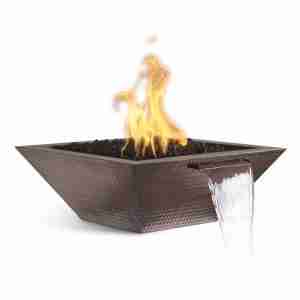 Maya Copper Fire & Water Bowl