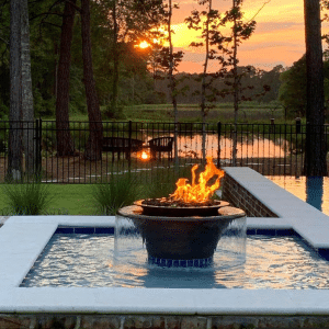 Cazo 360 Copper Fire & Water Bowl