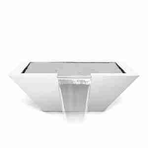 Maya Water Bowl, metal powder coated water bowl