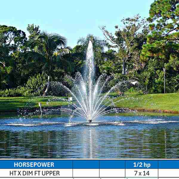 Aqua Master Augusta Lake Fountain Decorative Series