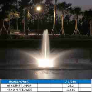 AquaMaster Grand Crown & Geyser Lake Fountain