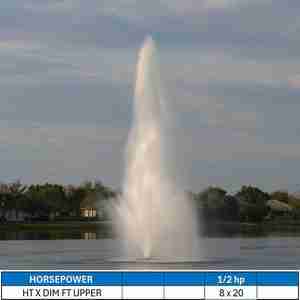Aqua Master Crystal Geyser Lake Fountain Decorative Series