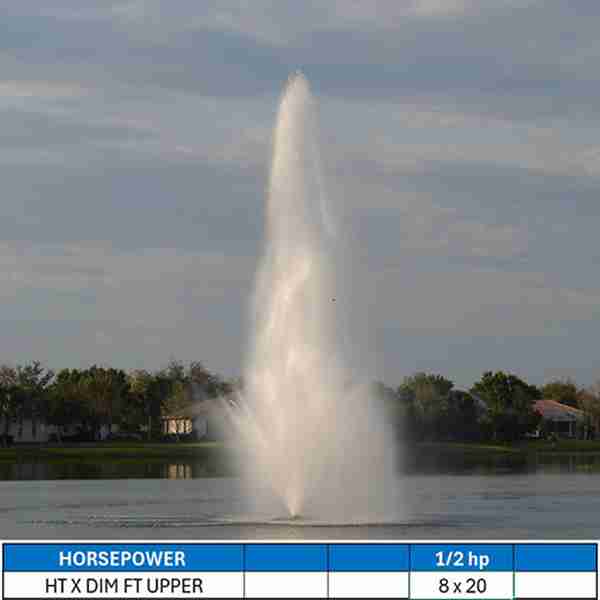 Aqua Master Crystal Geyser Lake Fountain Decorative Series