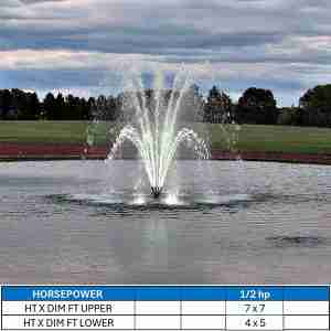 Aqua Master Doral Lake Fountain Decorative Series